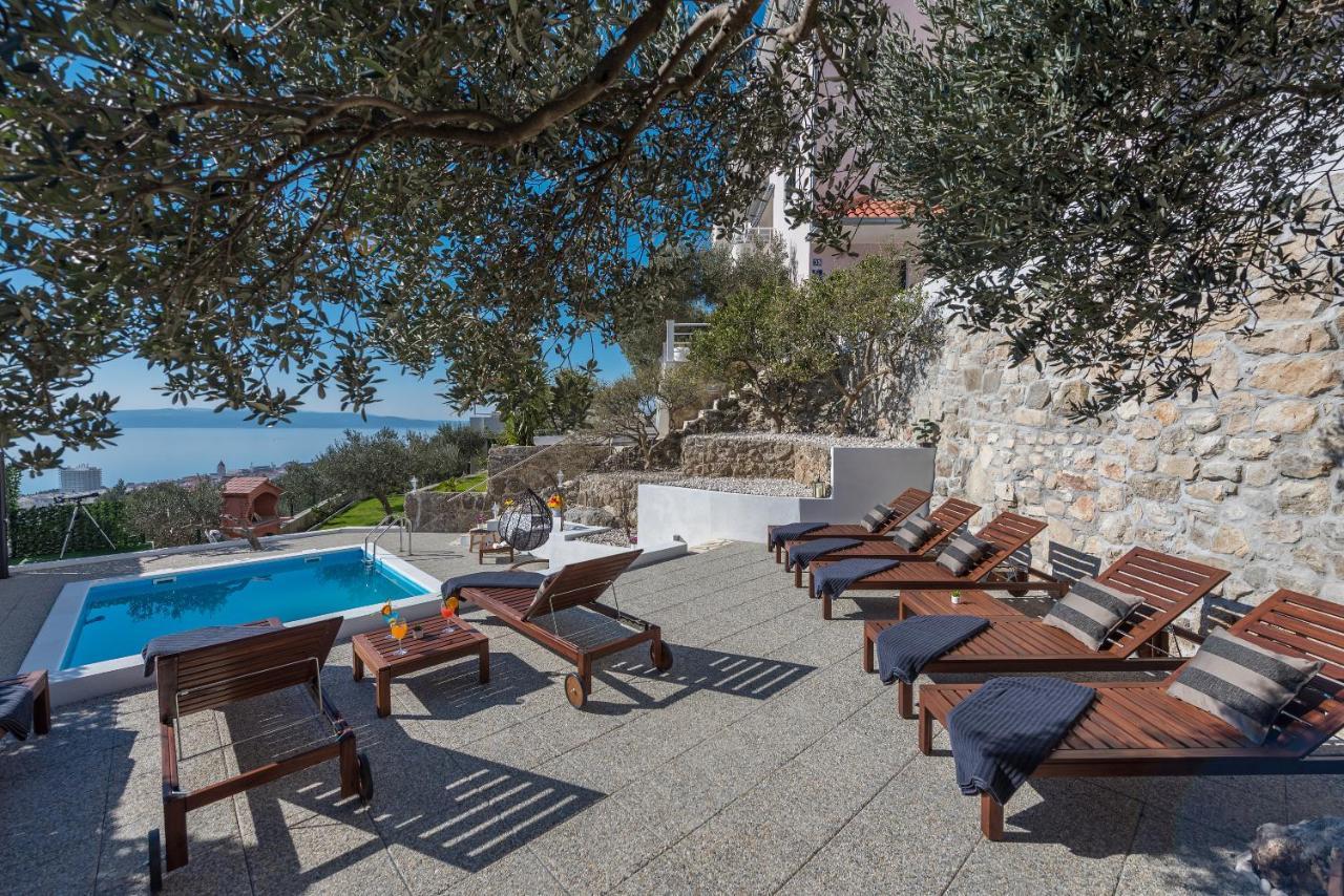 Villa Petra Apartment With Private Pool Makarska Zewnętrze zdjęcie