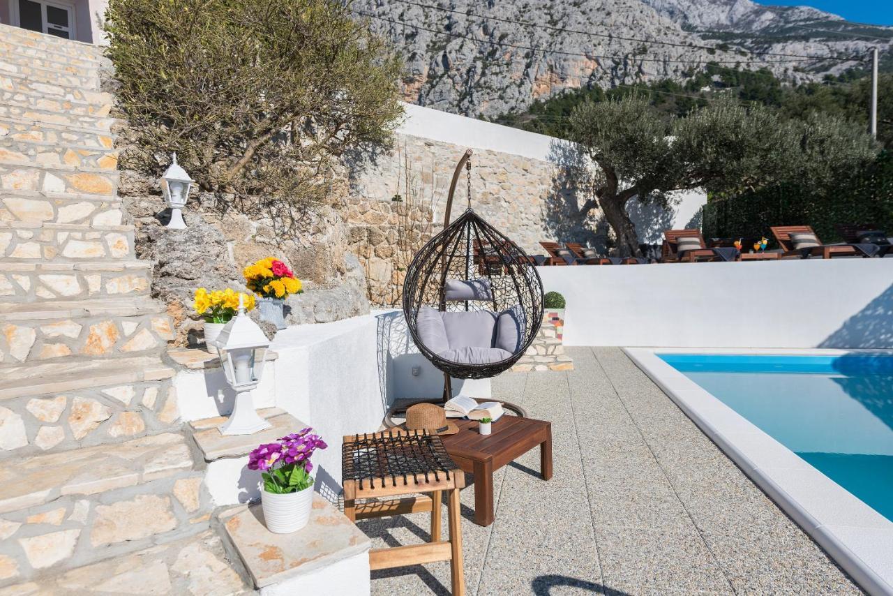 Villa Petra Apartment With Private Pool Makarska Zewnętrze zdjęcie
