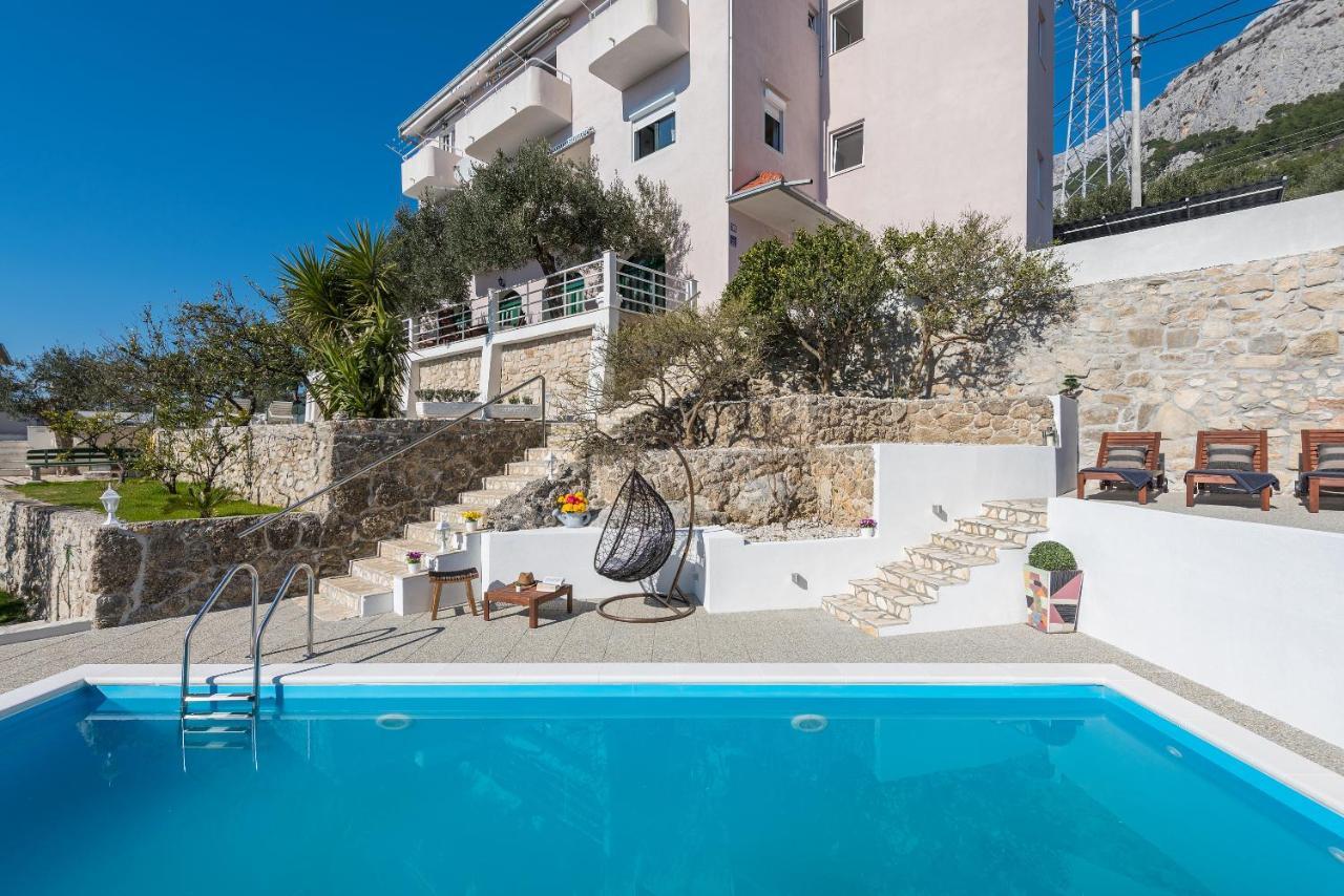 Villa Petra Apartment With Private Pool Makarska Zewnętrze zdjęcie